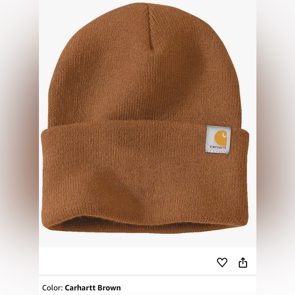 Carhartt Men’s Knit Cuffed Beanie - Carhartt Brown